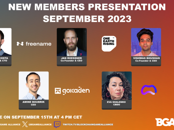 Say Hi👋 to our new BGA members who joined this month of September! (Part 1 on 15th of September 2023)