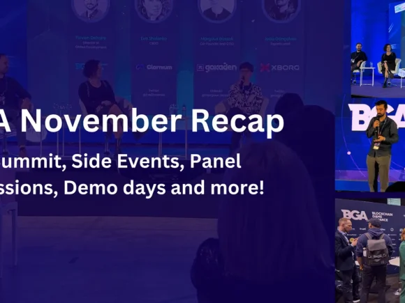 #11 November Recap: Web Summit, Side Events, and BGA Activities