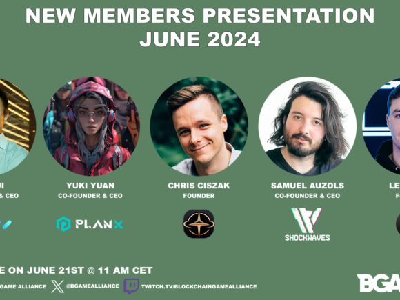 Say Hi👋 to our new BGA members who joined this month of June! (21st of June 2024)