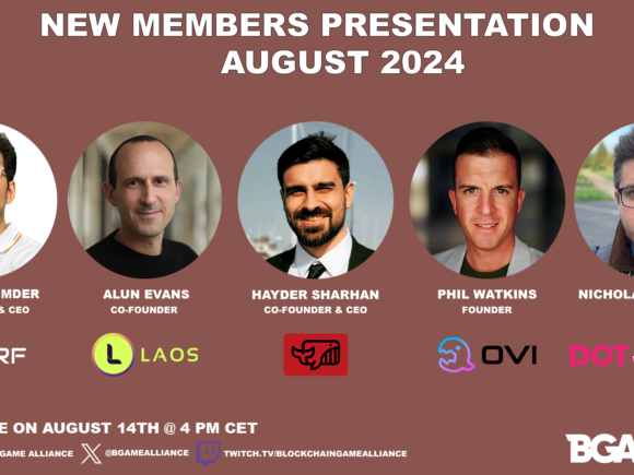 Say Hi👋 to our new BGA members who joined this month of August! (14th of August 2024)