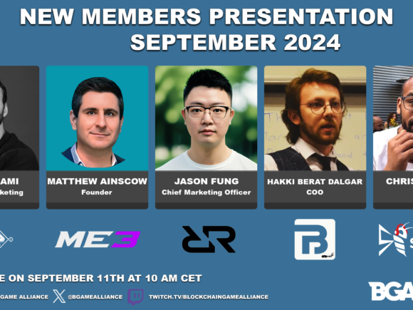 Say Hi👋 to our new BGA members who joined this month of September! (11th of September 2024)